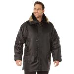 Rothco Black N-3b Snorkel Parka Jacket.