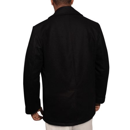 Rothco Deluxe Black Wool Peacoat.