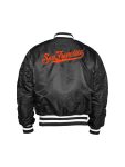 San Francisco Giants X Alpha X New Era Ma-1 Black Bomber Jacket
