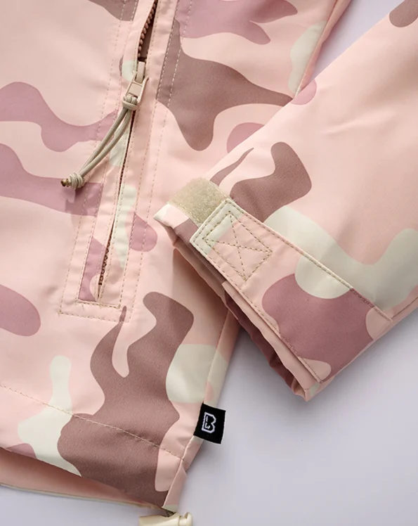 Windbreaker Frontzip Pink Jacket.