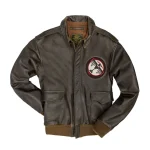 A-2 Tokyo Raiders Black Leather Flight Jacket