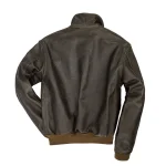 A-2 Tokyo Raiders Black Leather Flight Jacket