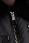 Air Force Injector III Black Fur Jacket