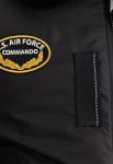 Air Force Injector III Black Fur Jacket