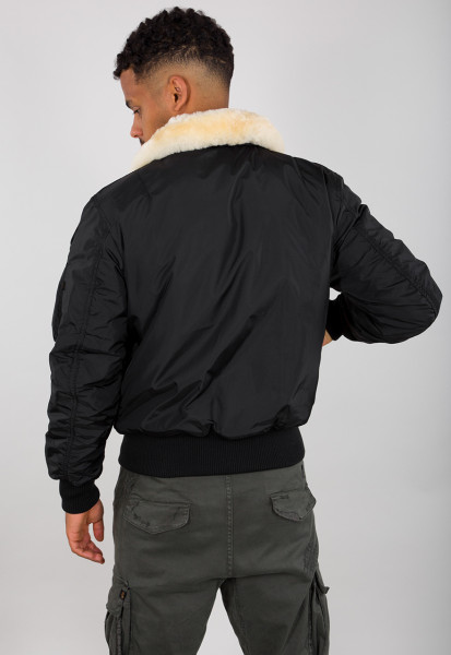 Air Force Injector III Jacket With White Fur
