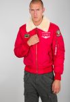 Air Force Injector III Pink Fur Jacket