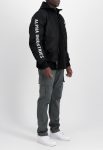 Alpha Industries Ma-1 Black And White Hooded Jacket