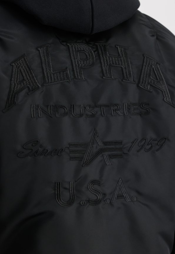 Alpha Industries Ma-1 Black Bomber Jacket
