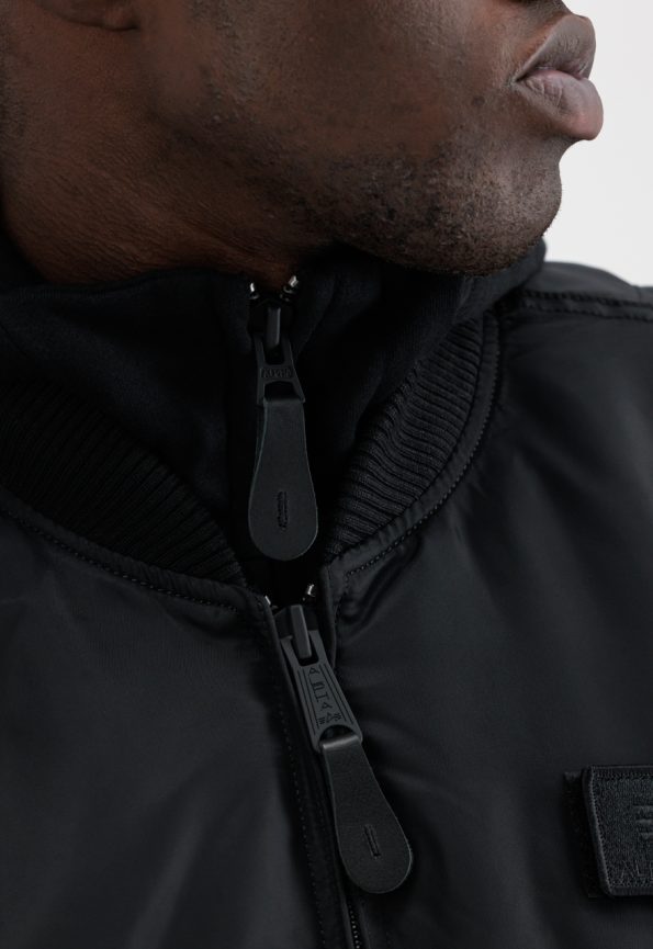 Alpha Industries Ma-1 Black Jacket. (2)