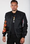 Alpha Industries Ma-1 Hot Wheels Reversible Bomber Jacket