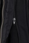Alpha Industries Ma-1 Black And White Hooded Jacket