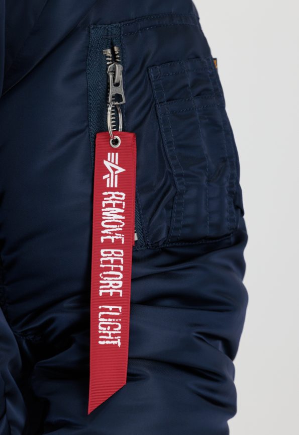 Alpha Industries Ma-1 Navy Blue Bomber Jacket