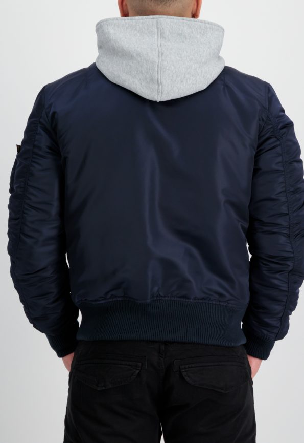 Alpha Industries Ma-1 Navy Blue Jacket (2)