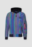 Alpha Industries Ma-1 Rainbow Reflective Bomber Jacket