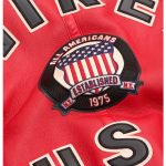 Avirex B3 Bomber Red Shearling Leather Jacket