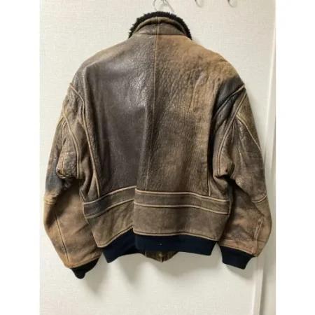 Avirex G-1 Leather Bomber Jacket.