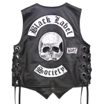 Black Label Society Leather Vest