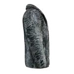 Broadtail Sawarka Persian Karakul Astrakhan Lamb Fur Gray Winter Jacket