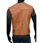 Crocodile Dundee Paul Hogan Brown Vest