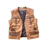 Crocodile Dundee Paul Hogan Brown Vest