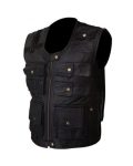 Dean Ambrose Black PU Leather Vest