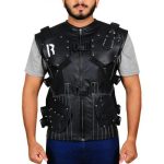 Dwayne Johnson G.i. Joe Retaliation Roadblock Leather Vest