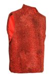 Handmade Sawarka Karakul Astrakhan Persian Lamb Broadtail Fur Waistcoat Vest