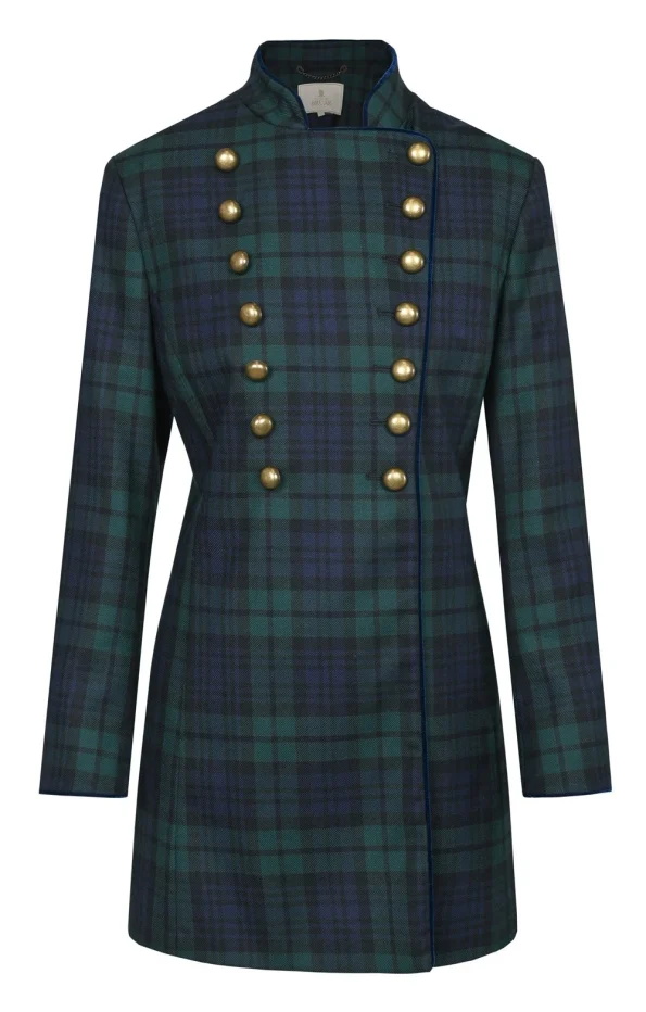Ladies Double Breasted Military Parade Jacket.