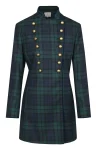 Ladies Double Breasted Military Parade Jacket