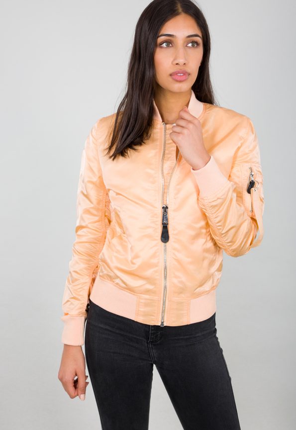 Ma-1 Apricot Bomber Jacket