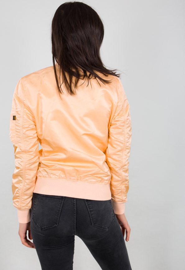 Ma-1 Apricot Bomber Jacket.