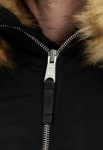 Ma-1 Arctic Black Hooded Parka Jacket