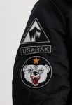 Ma-1 Arctic Black Hooded Parka Jacket