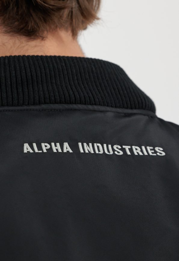 Ma-1 Black And Grey Jacket.