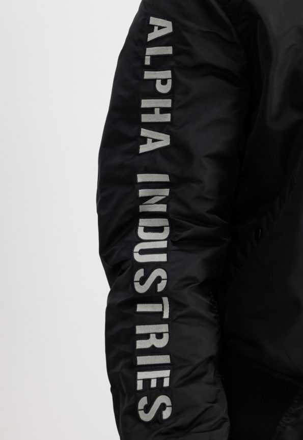 Ma-1 Black And Grey Jacket