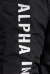Alpha Industries Ma-1 Black And White Hooded Jacket