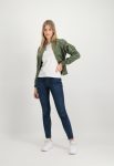 Women’s Ma-1 Green Bomber Jacket
