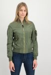 Women’s Ma-1 Green Bomber Jacket