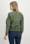 Women’s Ma-1 Green Bomber Jacket