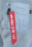 Alpha Industries Ma-1 Light Blue Teddy Bomber Jacket