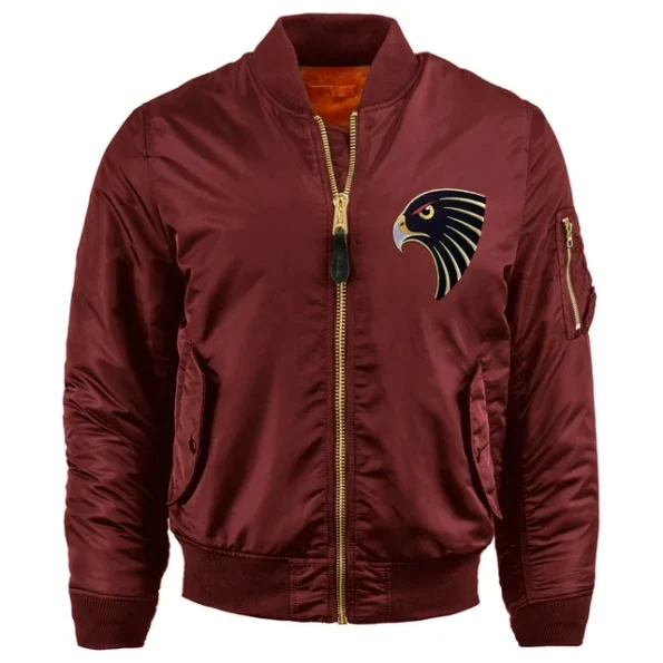 Ma Croix Mens Souvenir Ma-1 Flight Bomber Jacket