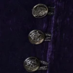 Women’s Purple Velvet Gothic Parade Tailcoat