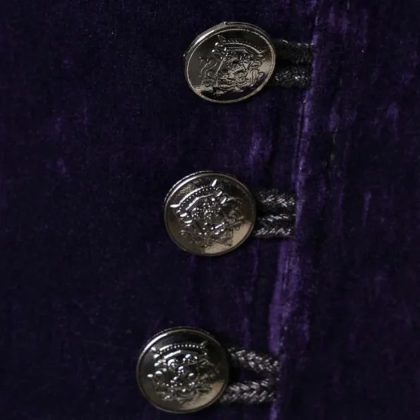 Purple Gothic Parade Tailcoat.