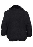 Real Astrakhan Persian Lamb Fur Karakul B3 Bomber Black Coat For Men & Women