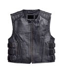 Sean Austin Mens Genuine Leather Vest