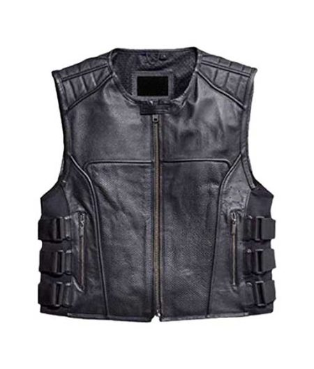 Sean Austin Mens Genuine Leather Vest