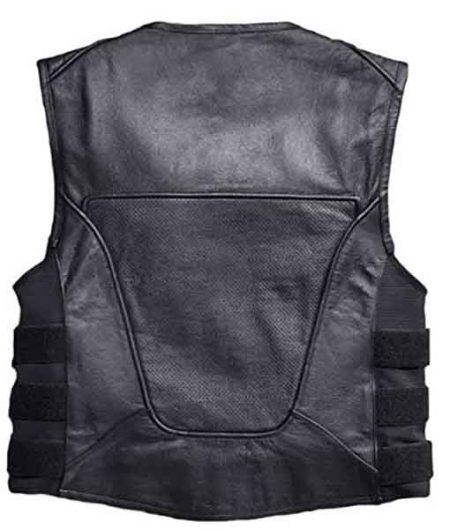 Sean Austin Mens Genuine Leather Vest.