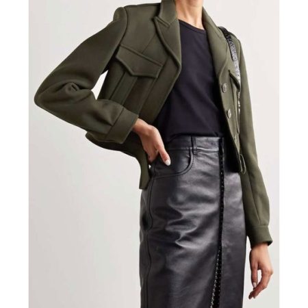 The Flight Attendant Tv Series Ani Mouradian Wool Jacket.