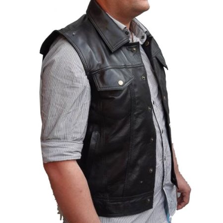 The Warriors Film Rogues Leather Vest