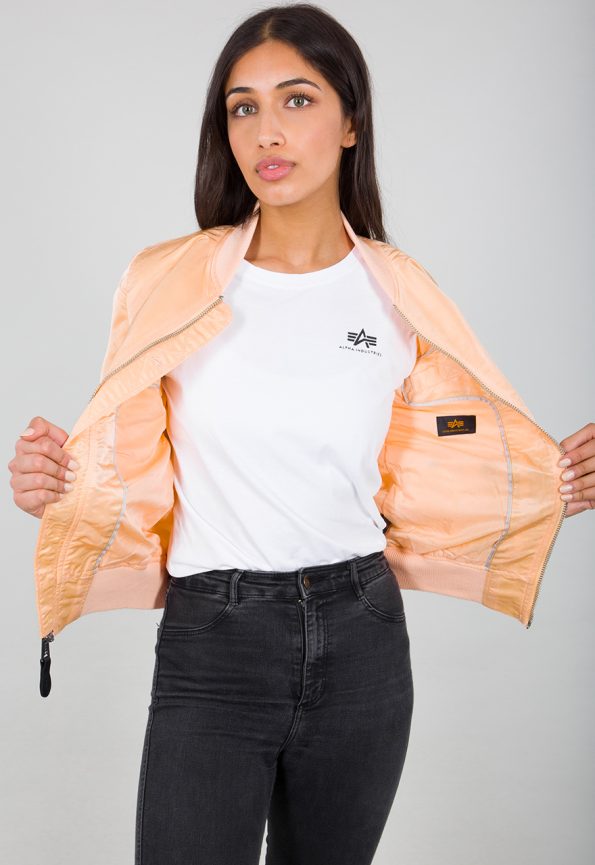 Women’s Ma-1 Apricot Jacket
